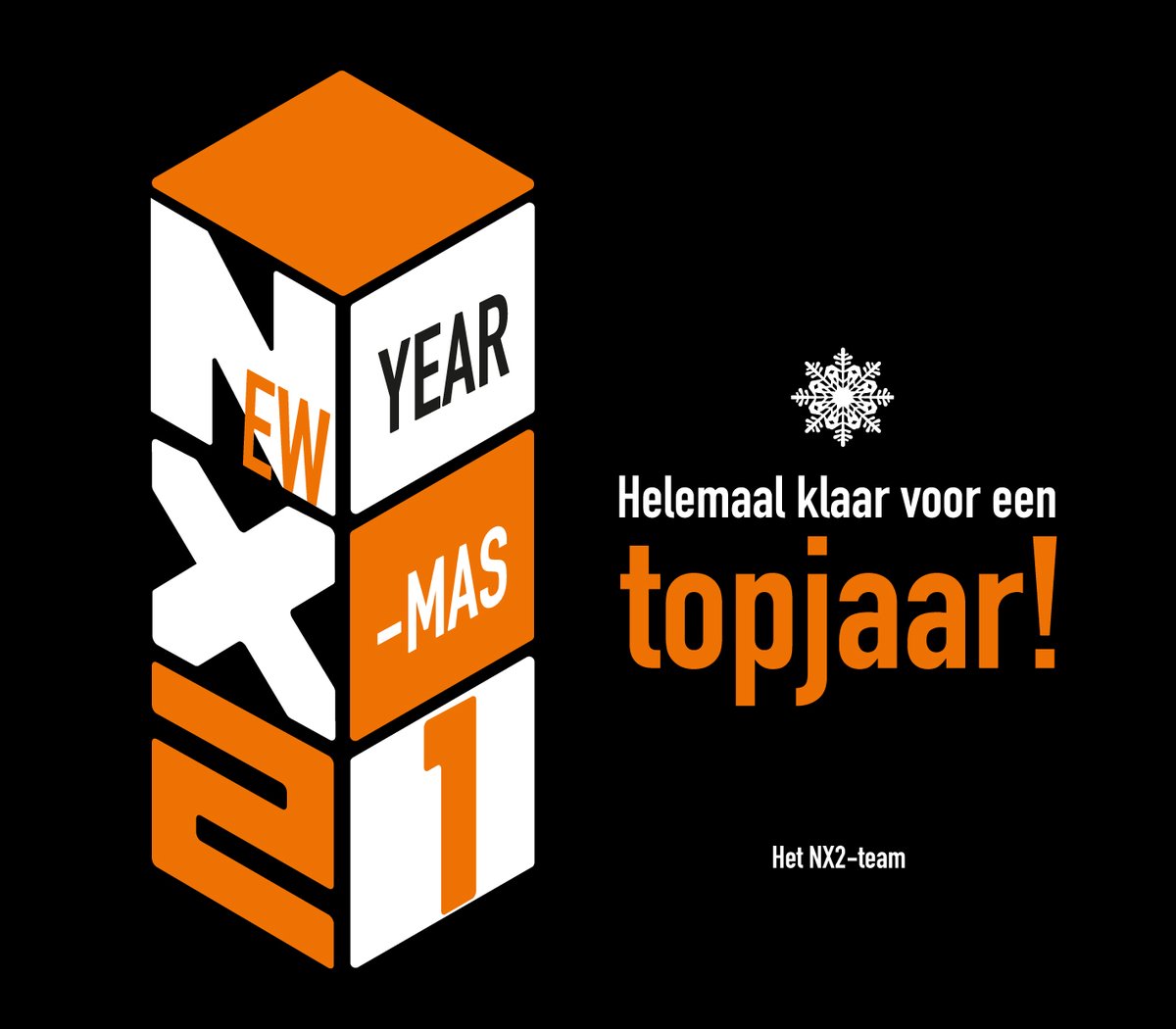 Het NX2-team wenst u fijne feestdagen!