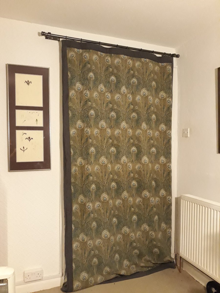 John Grimshaw (@johnmgrimshaw) on Twitter photo #AdventCalendar 21 Dec. Study window curtains in 'Hera', the classic <a href="/LibertyLondon/">Liberty London</a> pattern designed in 1887 by Arthur Silver and still in production; and newly installed door curtain to repel draughts. #mycollection #libertyoflondon #hera #peacock #AdventCalendar 21 Dec. Study window curtains in 'Hera', the classic <a href="/LibertyLondon/">Liberty London</a> pattern designed in 1887 by Arthur Silver and still in production; and newly installed door curtain to repel draughts. #mycollection #libertyoflondon #hera #peacock