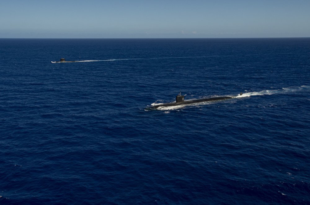 El sub francés también estuvo de ejercicios previos con el #SSN758 #USSAsheville
navy.mil/Press-Office/N…