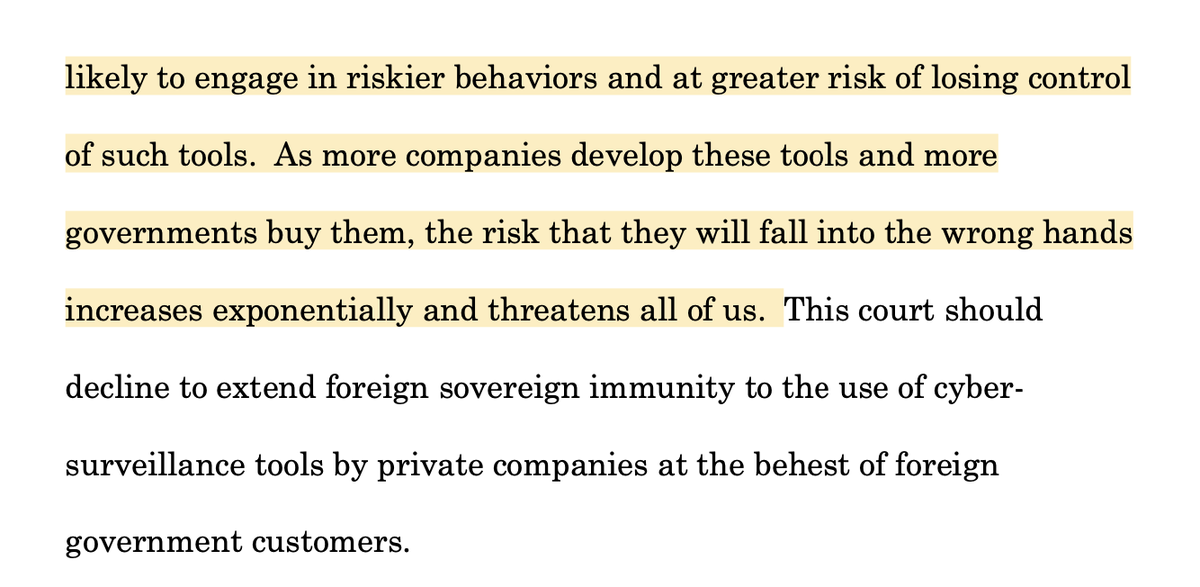 4. As more govs. purchase sophisticated hacking tools the risk of proliferation spiraling out of control and threatening all of our security grows & is compounded because some of them are more likely to engage in "riskier behaviors".