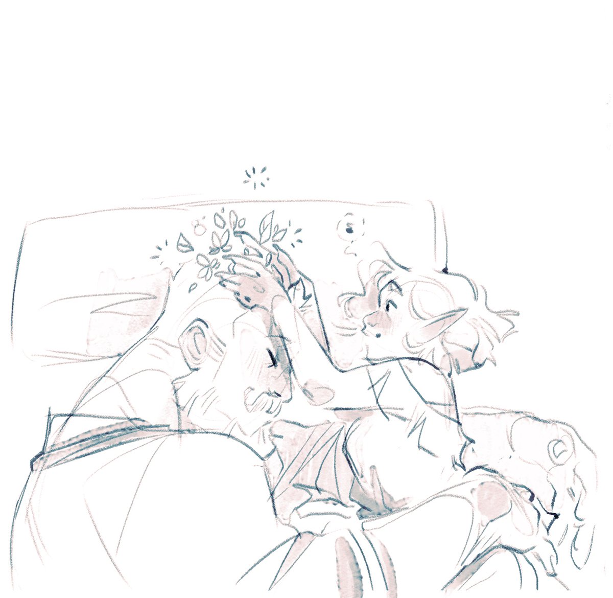 The DM and I had a lot of fun making this post (https://t.co/b1iuFR6Rku) related to sleeping patterns of the characters ??