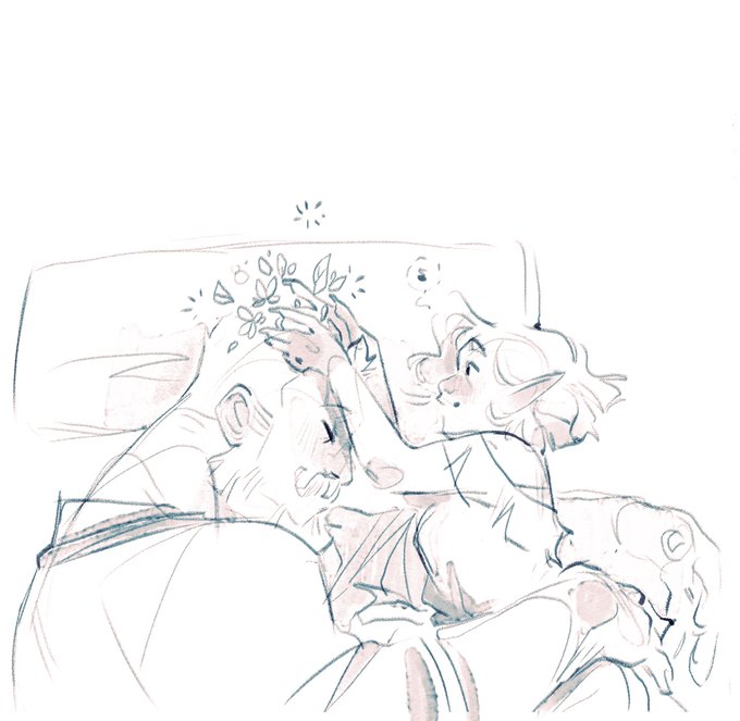The DM and I had a lot of fun making this post (https://t.co/b1iuFR6Rku) related to sleeping patterns of the characters ?? 