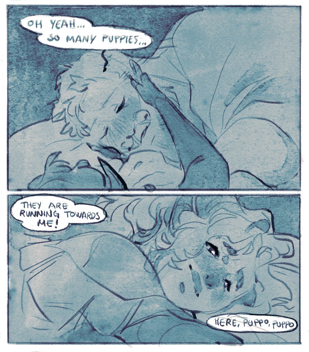 The DM and I had a lot of fun making this post (https://t.co/b1iuFR6Rku) related to sleeping patterns of the characters ??