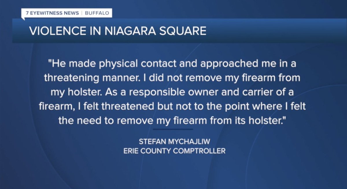 The big thing here is -- not a doggone person knew he had a gun until he released a statement *after the fact* announcing it. Not police, not counter-protesters. No one. But, the City Ordinance says no guns on city property, right? Well... not applicable.