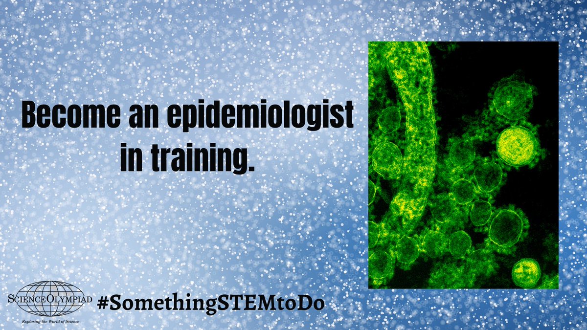 SOAlumniNetwork's tweet photo. Today’s #SomethingSTEMtoDo: Calling all virus hunters! Become an #epidemiologist in training. Fill out this form to get the Sept MY SO lesson plan, directions, and resources: https://t.co/MNcMzvhAoN and learn the science of contact tracing. #STEMed #STEMactivity #ContactTracing https://t.co/iGQb97MZKX