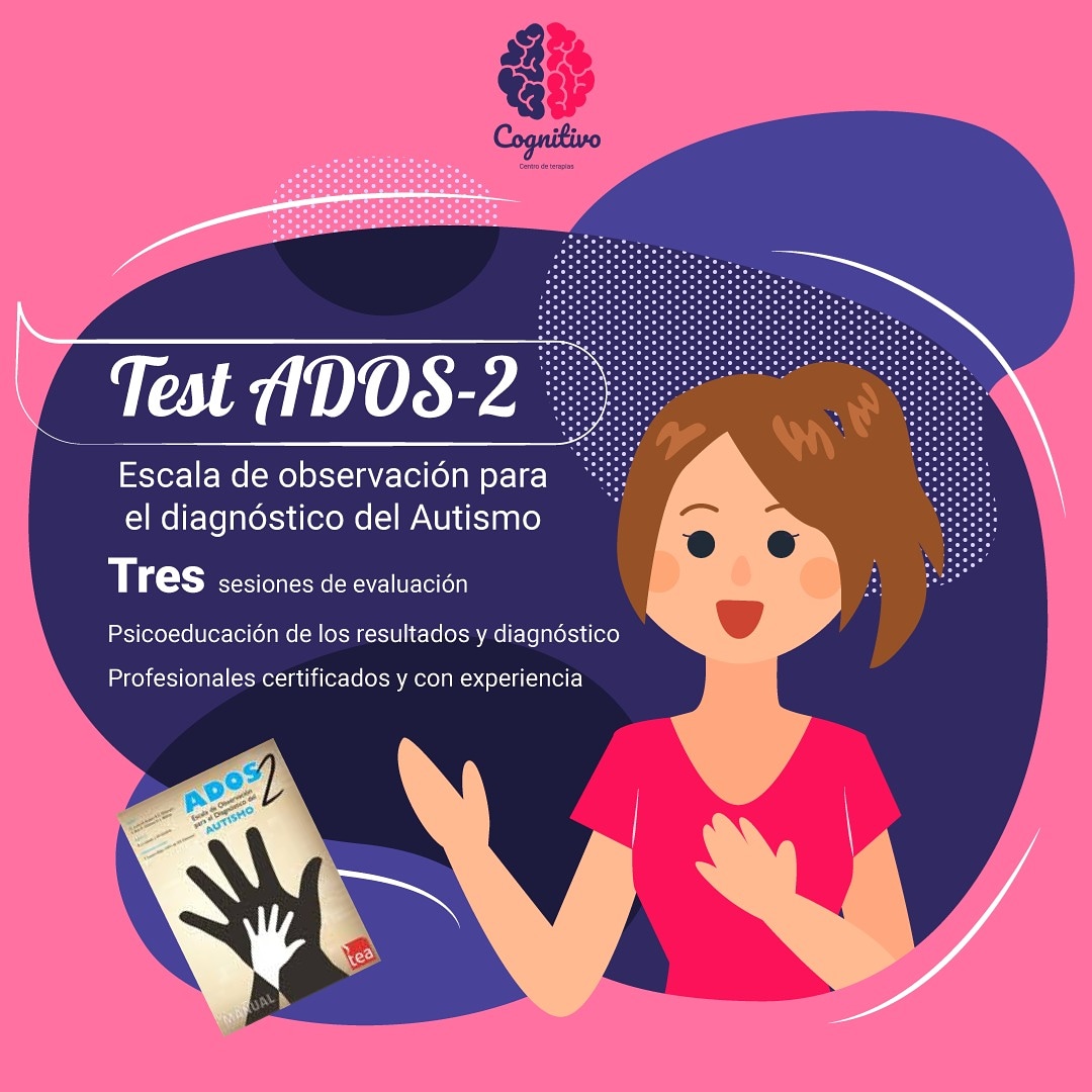 CognitivoChile's tweet photo. ¿Tienes sospecha de que tu hijo l hija tenga autismo? Realiza el test A-DOS 2.

Reserva en hola@cognitivo.cl o escríbenos por interno 🙌

#CognitivoContigo #Cognitivo #Chile #autismo #AutismoChile #TEA #asperger #niños https://t.co/QkDxQ6FEDX