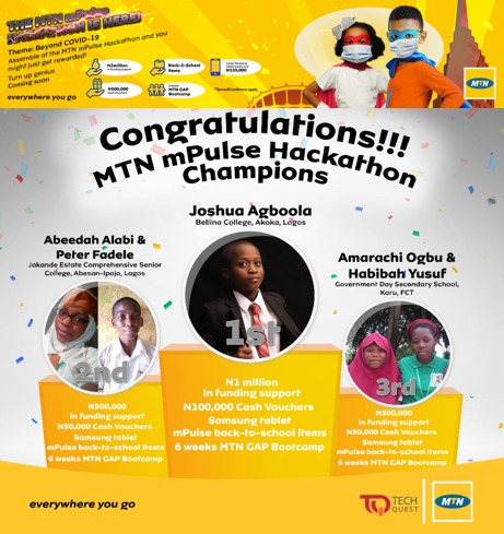 beethelighted's tweet photo. This should circulate the internet. Congratulations kids. Spot @Joshfortech99, you are a star genius, Rock on! https://t.co/sMQSEhM4EO