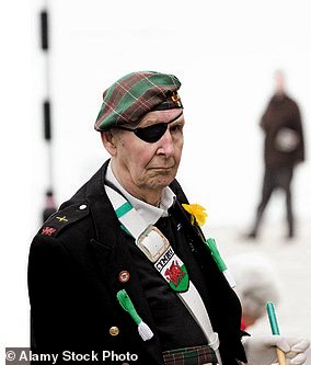 1st March 2013. John with the Cambria Band at the first ever Saint David's Day Parade at Aberystwyth as bands, marchers and primary school children celebrated the Patron Saint of Wales's Day.