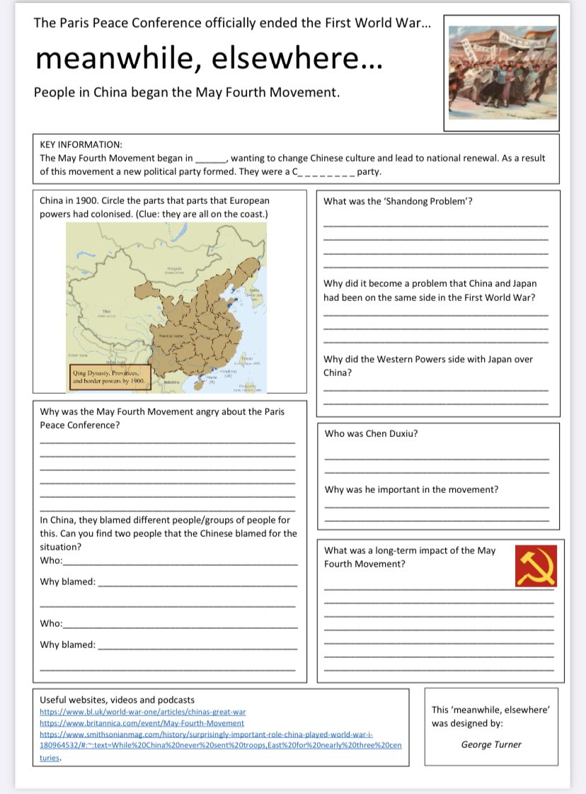 mrwbw's tweet photo. And we’ve had a great range of submissions that I’ve now edited and uploaded from the PGCE cohort at @UoNSoEHistory. From Justinian to Pilbara, and al-Jazari to China, it is so exciting to think how these could be meaningfully integrated into different curricula. #historyteacher https://t.co/Z85Oq0q1sQ
