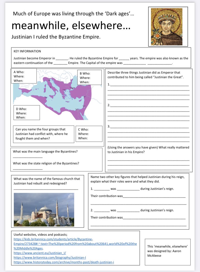 mrwbw's tweet photo. And we’ve had a great range of submissions that I’ve now edited and uploaded from the PGCE cohort at @UoNSoEHistory. From Justinian to Pilbara, and al-Jazari to China, it is so exciting to think how these could be meaningfully integrated into different curricula. #historyteacher https://t.co/Z85Oq0q1sQ