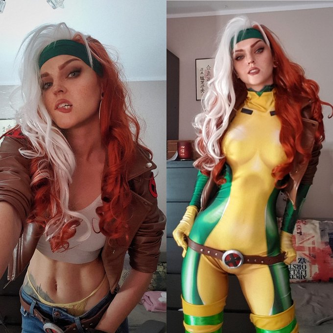 Which version do you like more?
Maybe you'd to see other character from x-men? 😏

More photos on my 💋