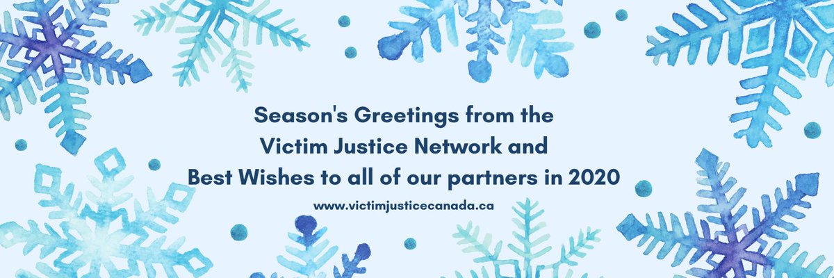 VJNCanada's tweet photo. Victim Justice Network: Season's Greetings | Joyeuses Fêtes - https://t.co/JVOpDbelSy https://t.co/2HkJraSqpf