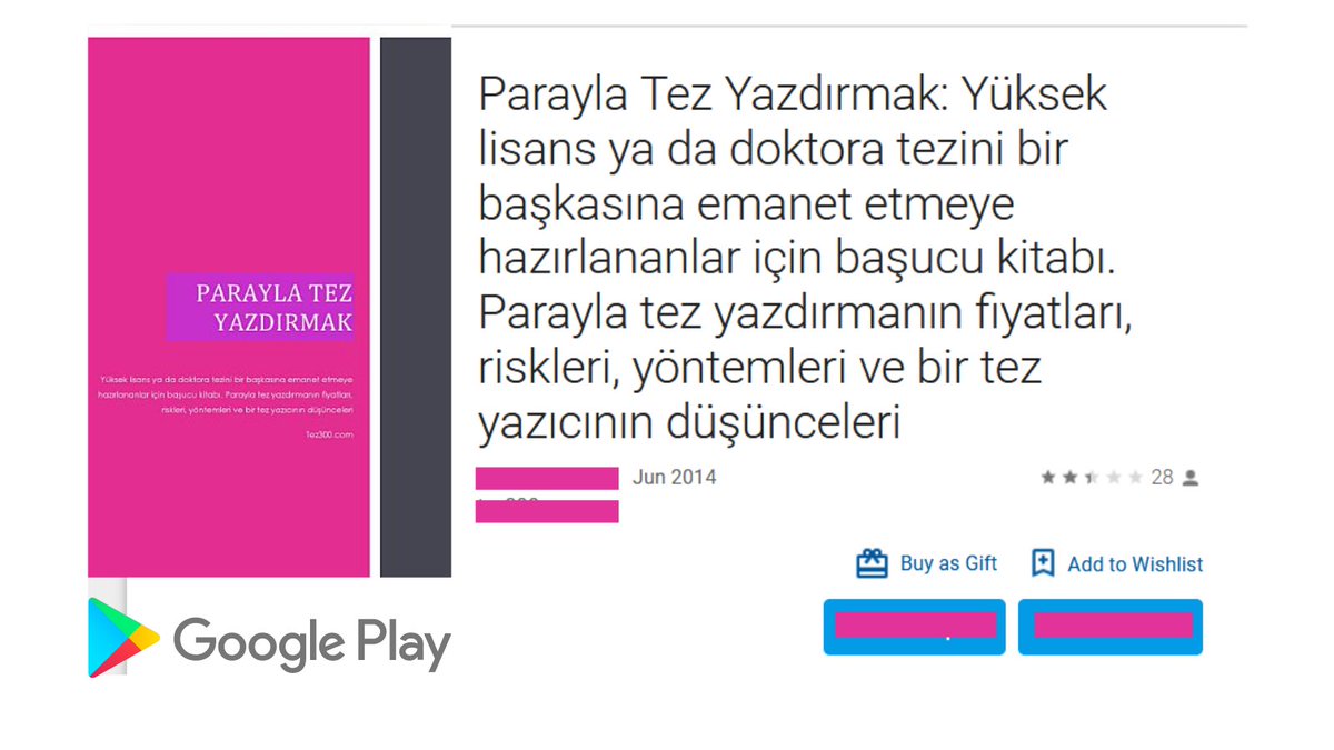 AcademikAhlak's tweet photo. Parayla tez yazımının kitabını yazmak... Maalesef bu bir şaka değil. Parayla tez yazım piyasasında faaliyet gösteren bir şirketin sahibi "yüksek lisans ya da doktora tezini bir başkasına emanet etmeye hazırlananlar için başucu" kitabı yazmış. Bir tez yazıcının düşünceleri... https://t.co/yl0mg0ifAX