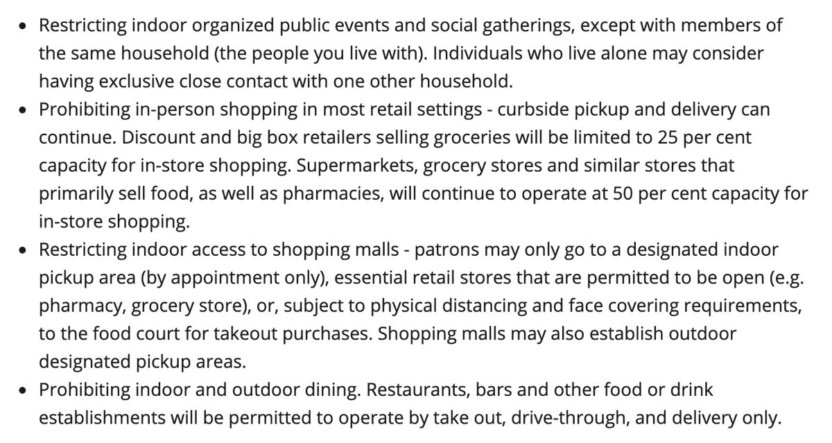 Ontario entering lockdown at 12:01 am on Dec. 26. For 14 days in Northern Ontario and 28 days in Southern Ontario, this means: