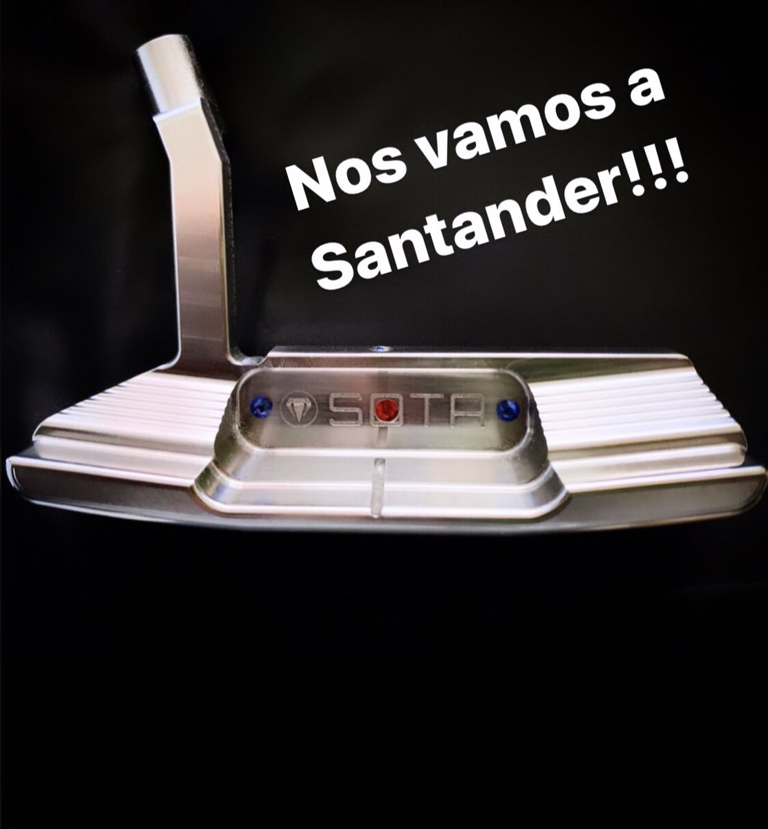 sotaputters's tweet photo. A partir del miércoles 23 de Diciembre vamos a estar en Santander enseñando nuestro putter. Si estás interesado ponte en contacto con nosotros! https://t.co/dtVEm6T8N7