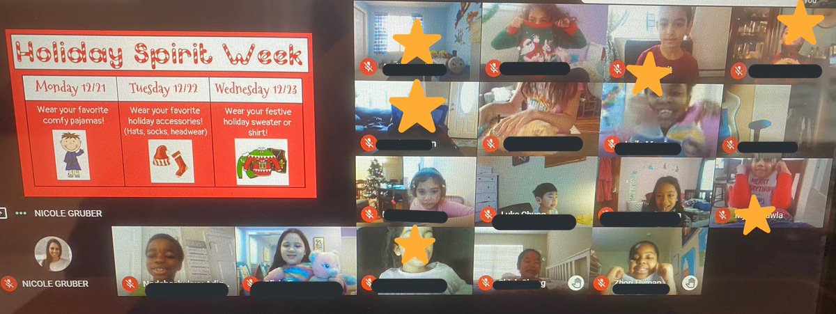 Day # 1 of our Holiday Spirit Week!🎄☃️🎅🏻 We had such a fun Monday reading holiday stories in our comfy pajamas! Nothing beats seeing your students smile 🥰