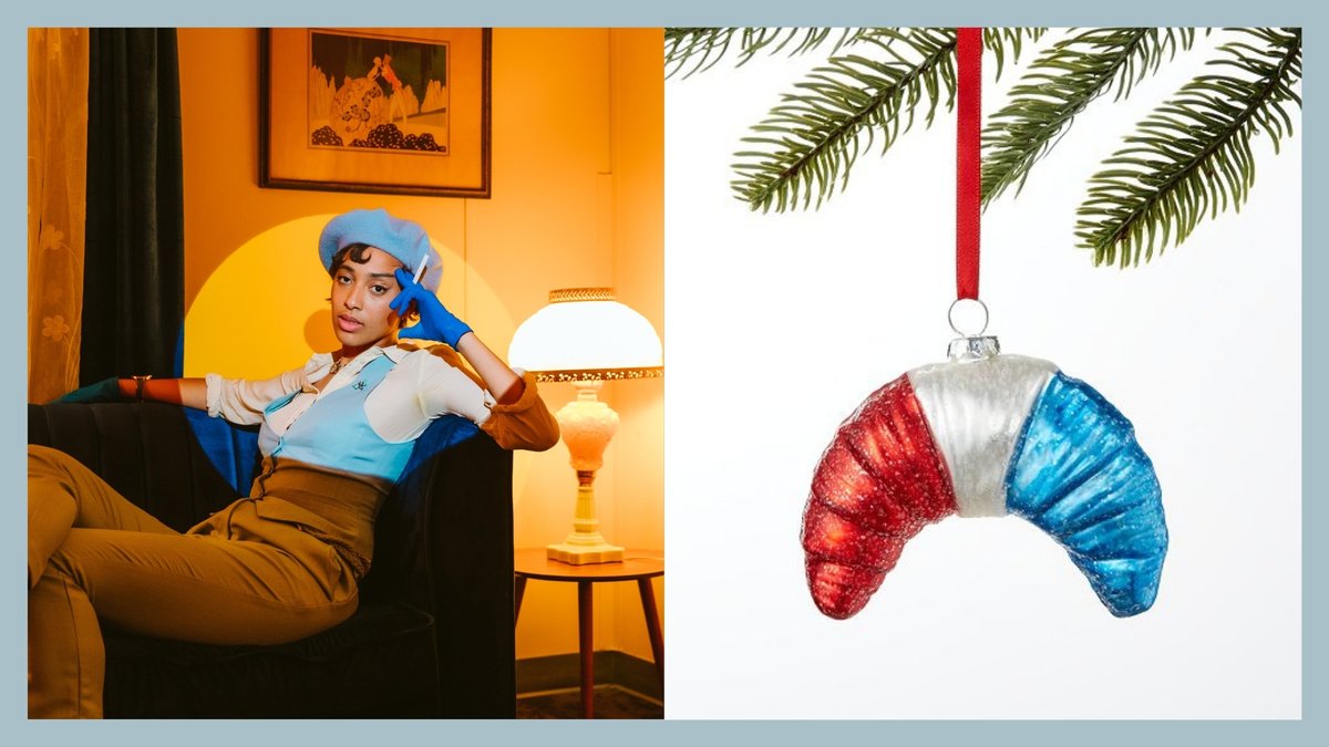 Dead Little Roosters as ornaments, a thread.