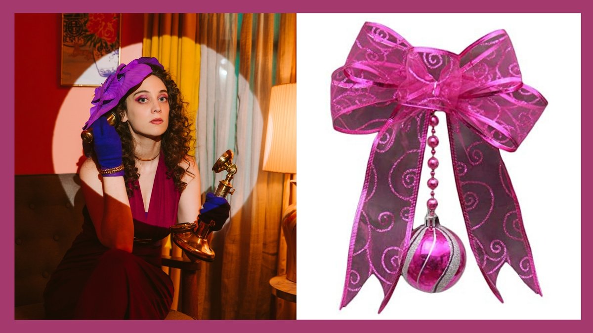 Dead Little Roosters as ornaments, a thread.