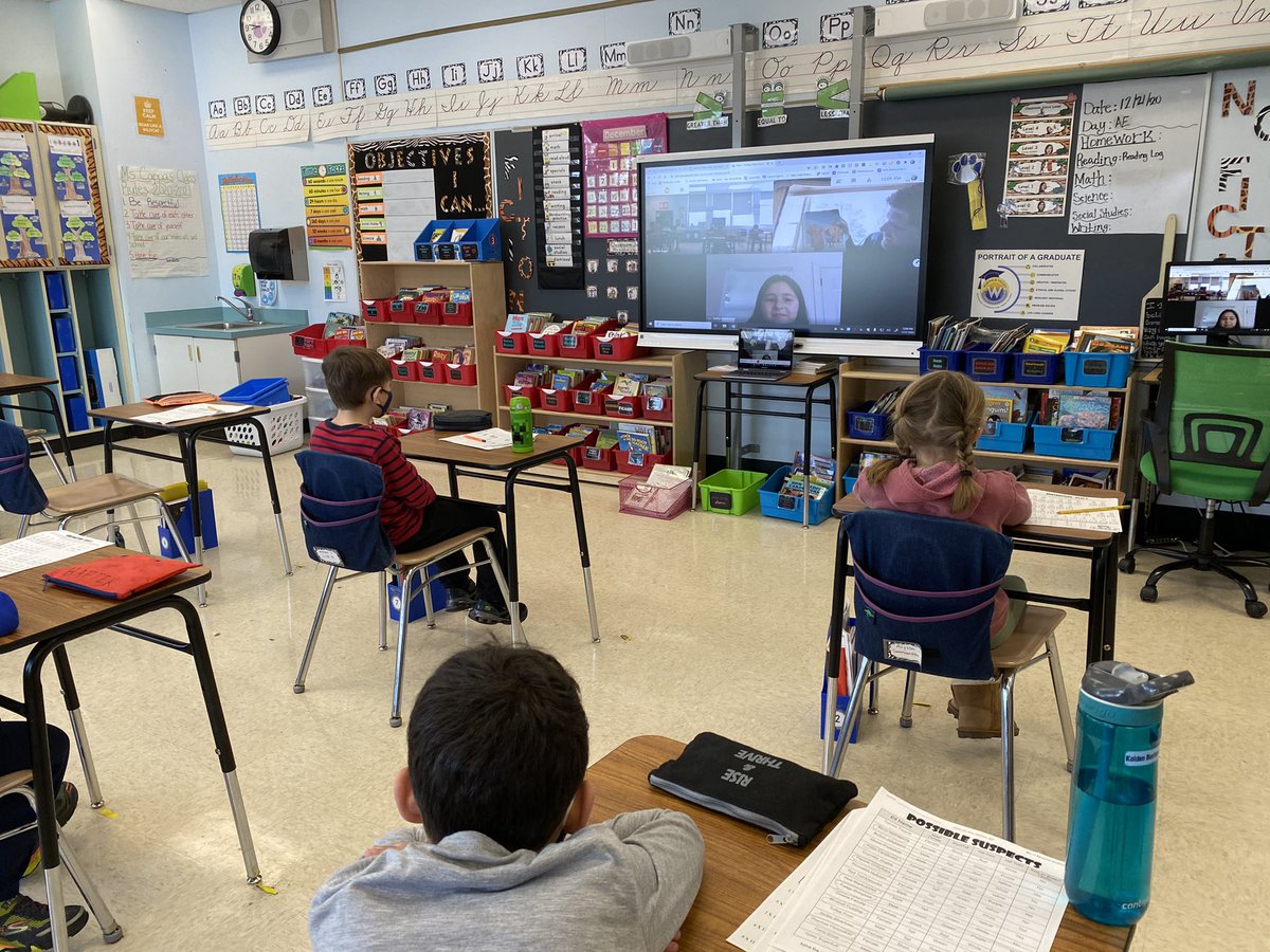 mscappa303's tweet photo. Thank you to Mason’s mom, Kaitlyn’s dad, and Kaiden’s mom for participating in our annual holiday traditions share! We got a tour of a farm, heard a great book, and heard about holiday traditions from each family! #parkavepride https://t.co/pxLyfkEGZ5