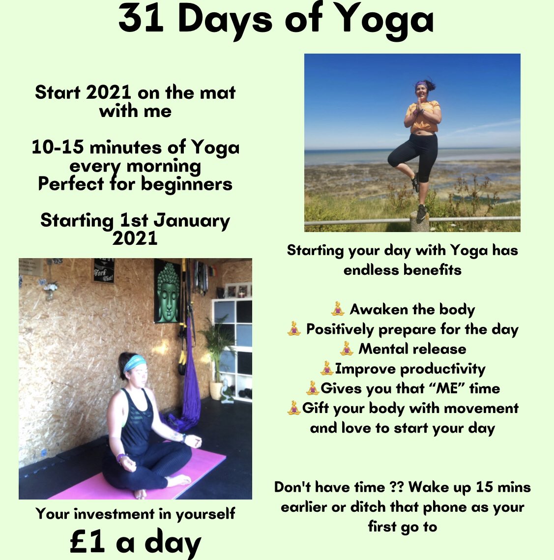 FitFabFest's tweet photo. Try starting 2021 differently, scrap the whole restrictive diets and hard core exercise programmes you never keep up with. 
Join me for 10-15 mins every day, get your mindset and mental health on the right path. 
Sign up here 
https://t.co/7IMSWR20EY https://t.co/2GfX6NNLMm