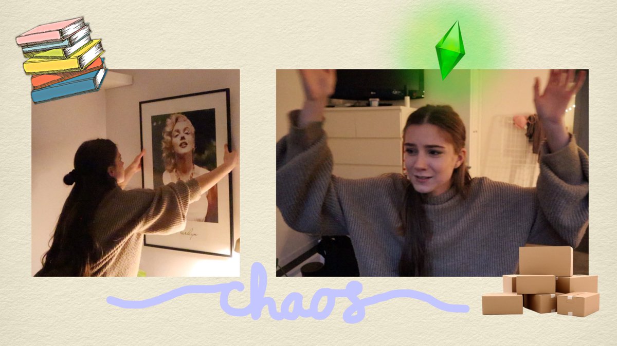 SannaHaydon's tweet photo. New video: “vlog: I’M A TIRED SIMS OK???? (in Swedish, subtitles available)” https://t.co/MajD991JCU 😴📚 https://t.co/9NXSP612Be