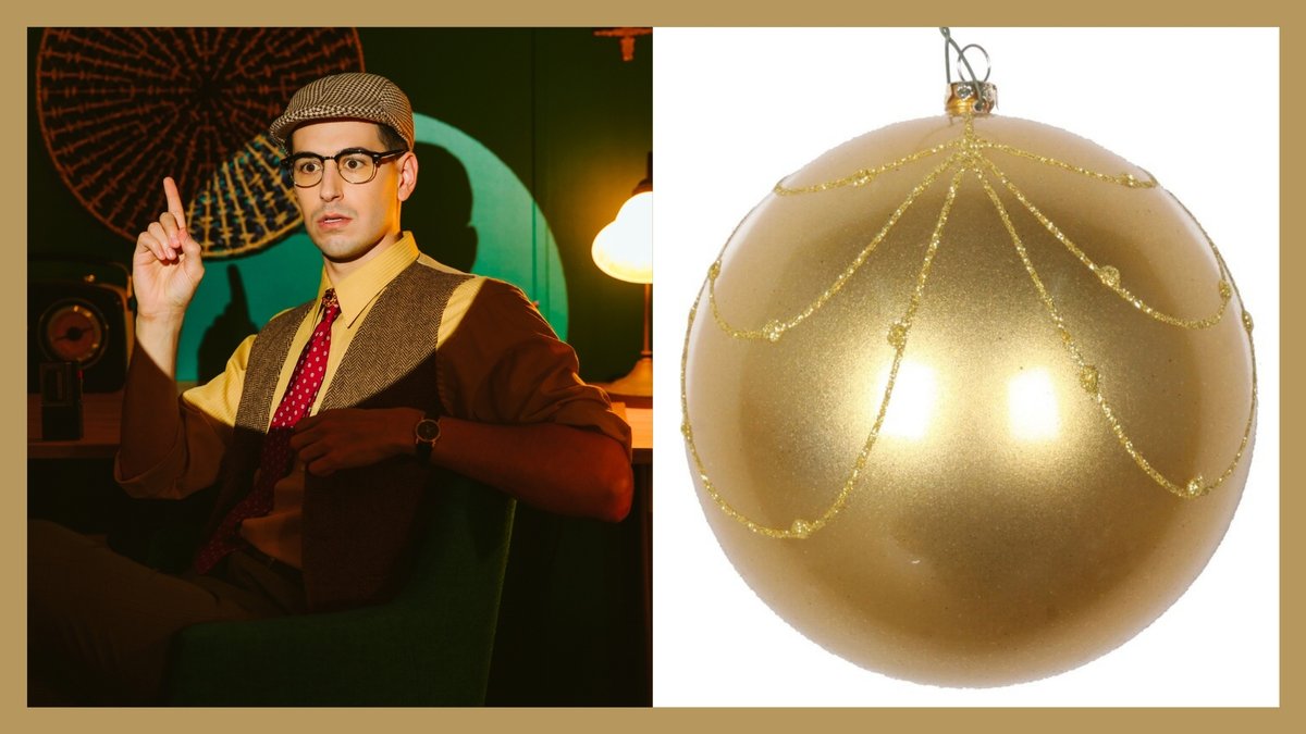 Dead Little Roosters as ornaments, a thread.