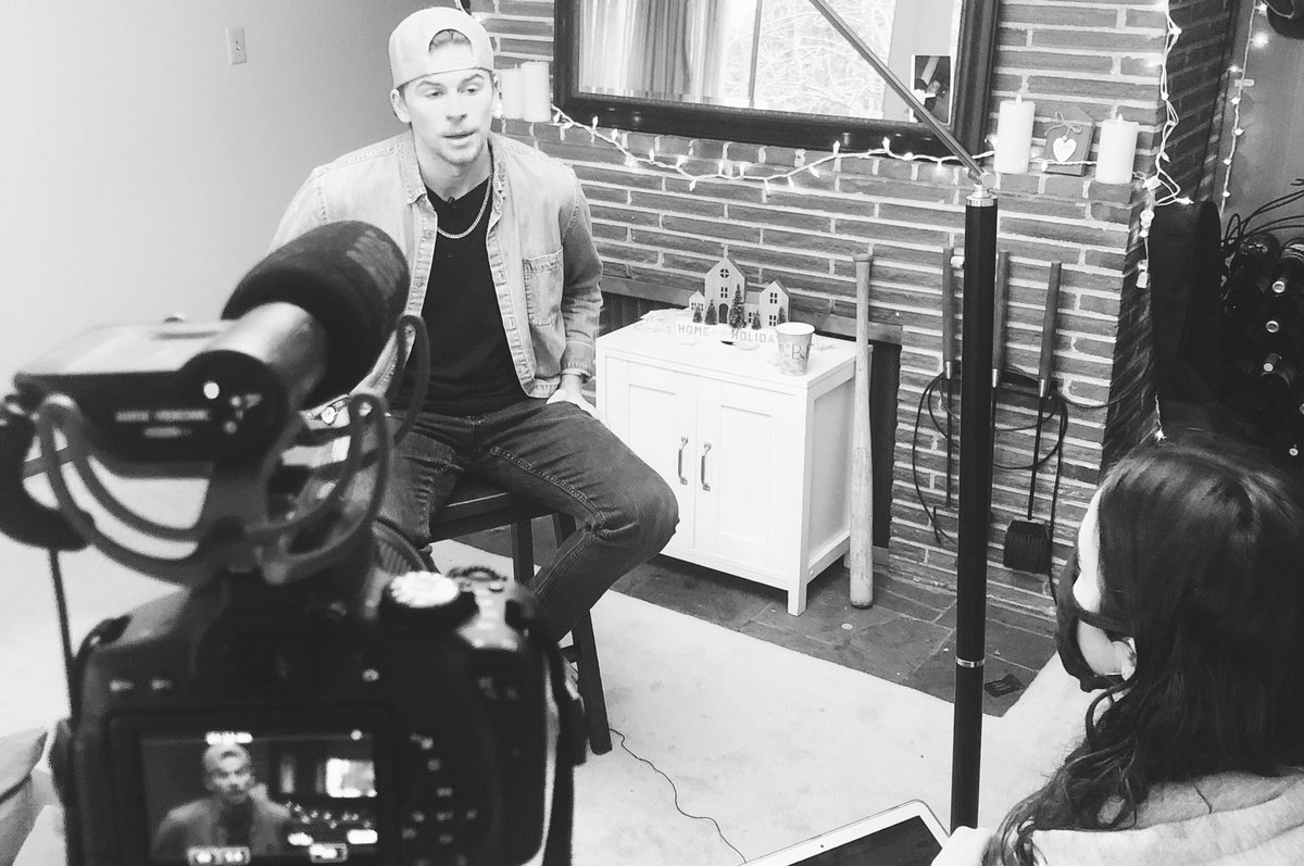 FollowYouHome21's tweet photo. BTS from filming interviews with our directors Cole Galvagno, Kaley Joss, and producer Daniel Lew. Stay tuned for a big announcement dropping later today! #fyh2021 https://t.co/OTAaa3UfBe