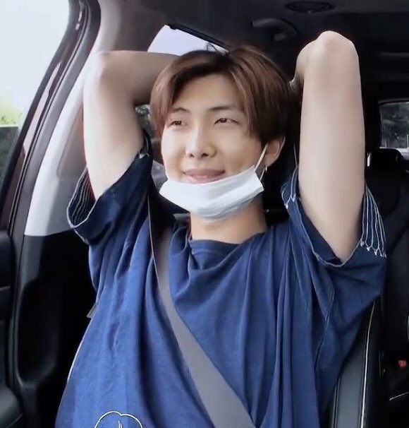 Driving him there bc you know