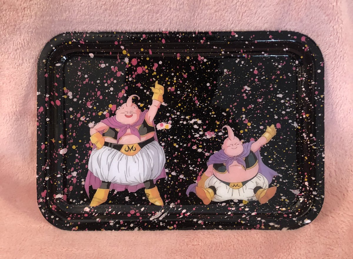 MaraJane_Crafts's tweet photo. $25 Majin Buu Rolling Tray #MajinBuu #DragonBallZ #DragonBall #SuperSaiyan #Anime #AnimeRollingTray #CustomRollingTray #RollingTray https://t.co/OTg9XVLGwz