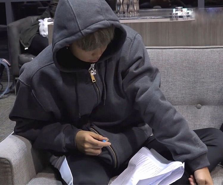 Hanging around campus