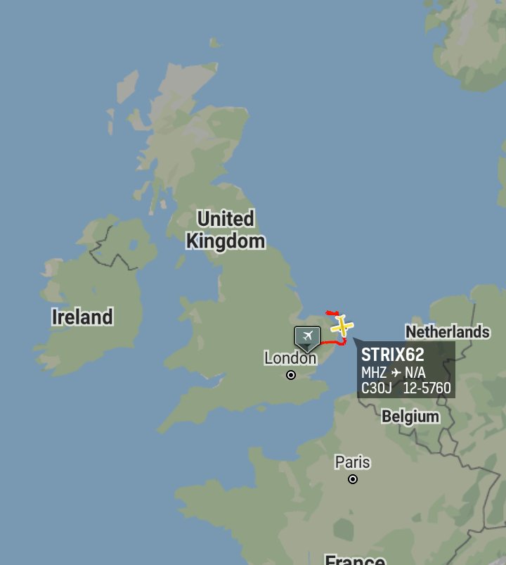 Oceanworldfree's tweet photo. 🇺🇲USAF

STRIX62(12-5760)Lockheed MC-130J spotted in #London eastern coast

#AE54CD
#UnitedKingdom🇬🇧
#NorthIreland    #Belfast
#England🏴󠁧󠁢󠁥󠁮󠁧󠁿#London
#Scotland🏴󠁧󠁢󠁳󠁣󠁴󠁿#Edinburgh
#Wales 🏴󠁧󠁢󠁷󠁬󠁳󠁿#Cardiff

#Ireland🇮🇪 #Dublin
#IsleOfMan 🇮🇲#Douglas https://t.co/ZUfsTQseC7