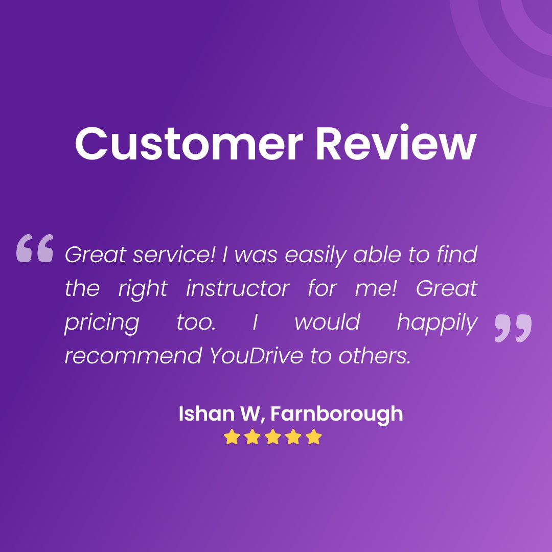 YouDriveHQ's tweet image. Was a pleasure working with you Ishan! 😀  We wish you the best and happy driving! 🚘🥇

#drivinglessons #drivinginstructors #crashcoursedriving #intensivedrivingcourses #intensivedrivingcourse #lockdowndriving #firstcar #passeddrivingtest #driverslicense #newcar