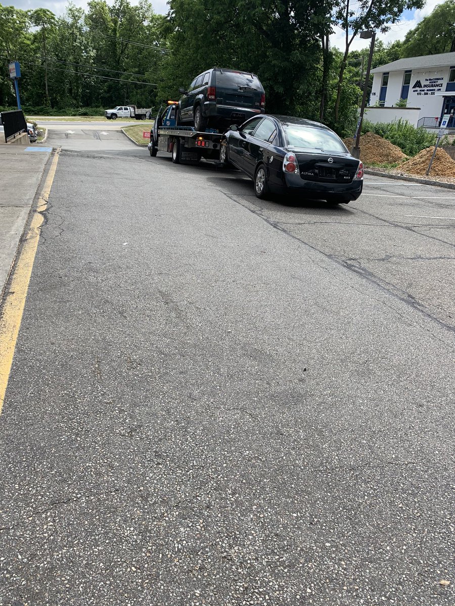 Car being fixed once again