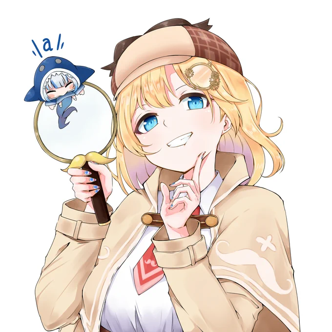 AmeちゃんとGuraちゃん
Ame&amp;Gura♡
#ameliaRT
#gawrt 