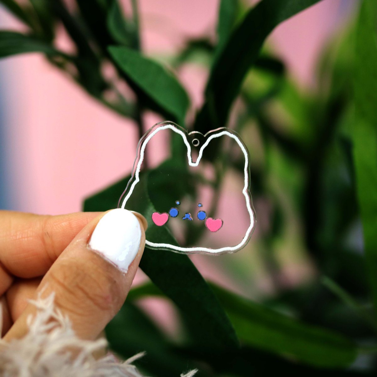 ZapCreatives's tweet photo. Simple is sometimes the best! We love this minimal design by @ teabuun (IG) 😍 Who else loves Clear Acrylic? ♻️

#sustainable #clearacrylic #clearcharms https://t.co/23O7j2zkDW