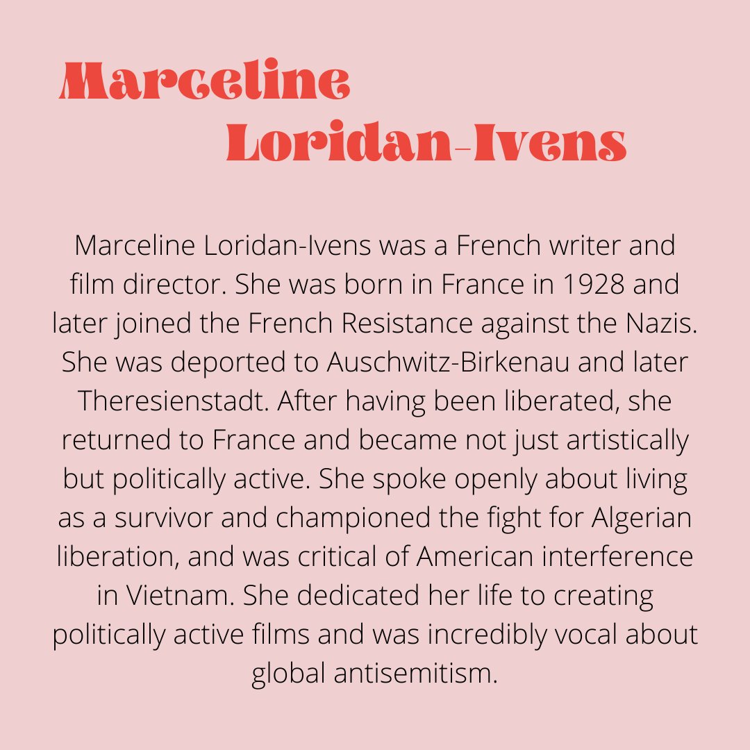 ahand2one's tweet photo. We are starting a series to recognize female filmmakers not nominated for their art, as often women are pushed to the side in awards and praise when it comes to cinema. Here's the first of many incredible women we hope you get to know! Introducing... Marceline! https://t.co/hF4ejMj8Gs