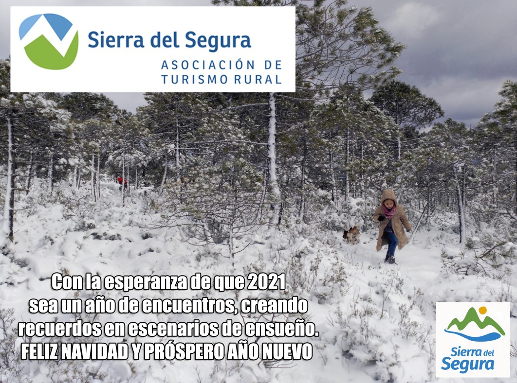 Con la esperanza de que en 2021 podamos crear recuerdos juntos en la #SierradelSegura os deseamos Feliz Navidad Es tu Sierra, es Segura, seguiremos siendo tu destino #turismoseguro #turismoseguro