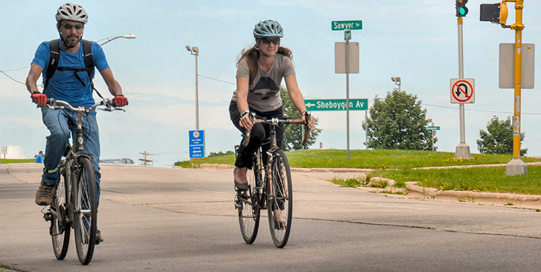 WisconsinDOT's tweet photo. It’s #WisDOT #MultimodalWeek! We know your transportation needs go beyond cars and roads. Our commitment extends to #airports, #bikes, #harbors, #pedestrians, #rail and #transit. This week we highlight WisDOT efforts to improve the state's overall transportation system. https://t.co/ePMbS6l5Zi