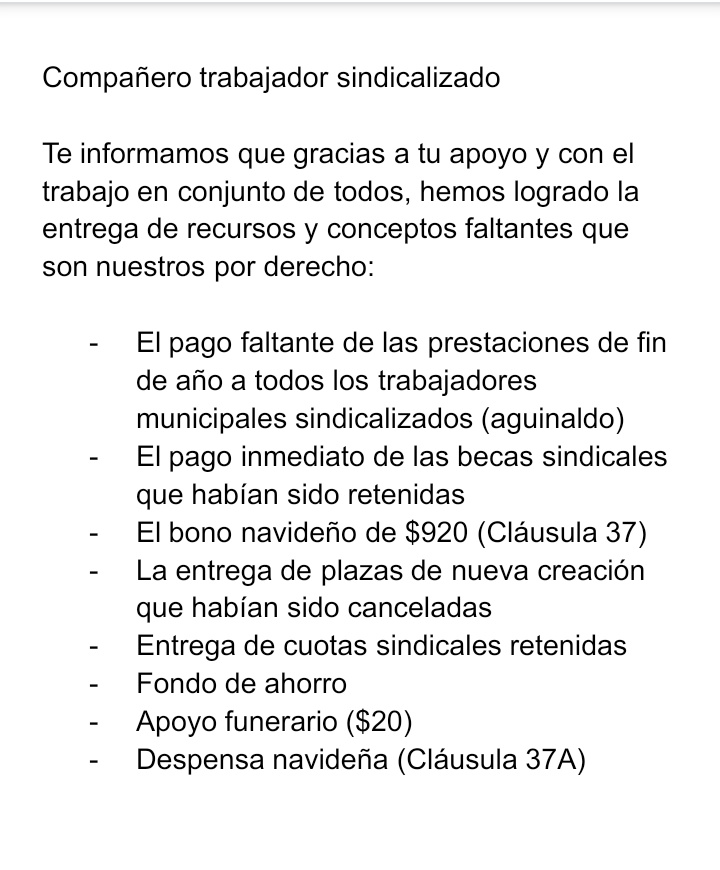 SUTM_Dgo's tweet image. ¡Compañeros les tenemos buenas noticias! 

#SoySUTM
💪🏼😎🦅