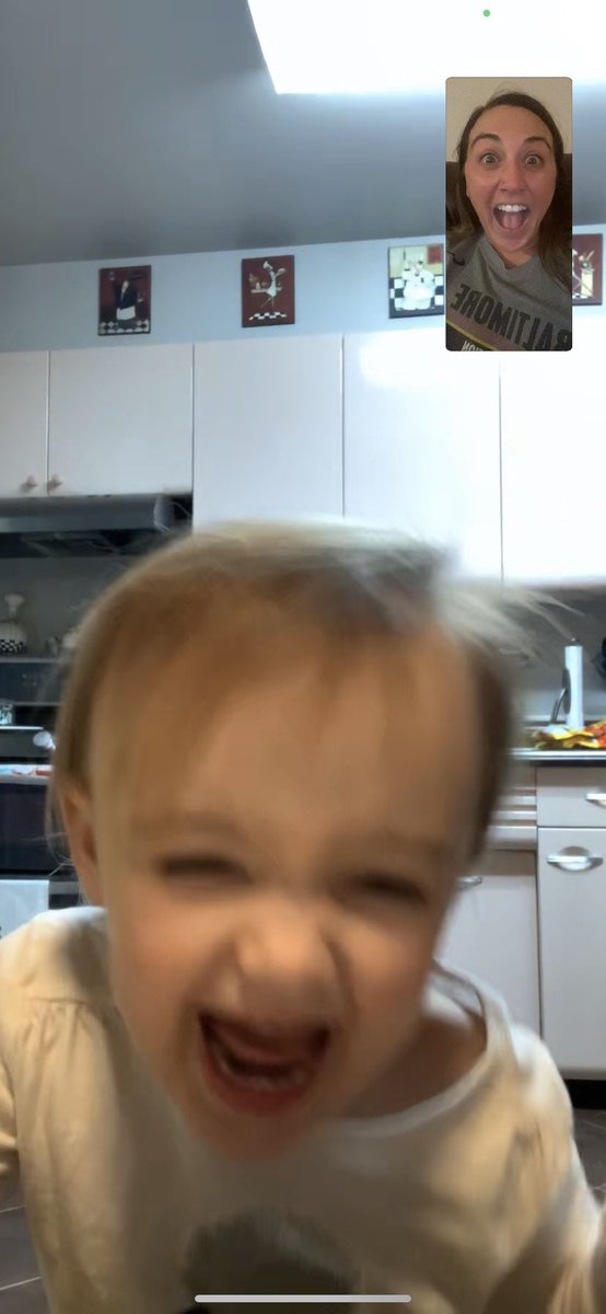 alexandraapry's tweet photo. Sometimes all you need is a FaceTime  from your favorite tiny human 💓 https://t.co/BIiqZEs6Ak