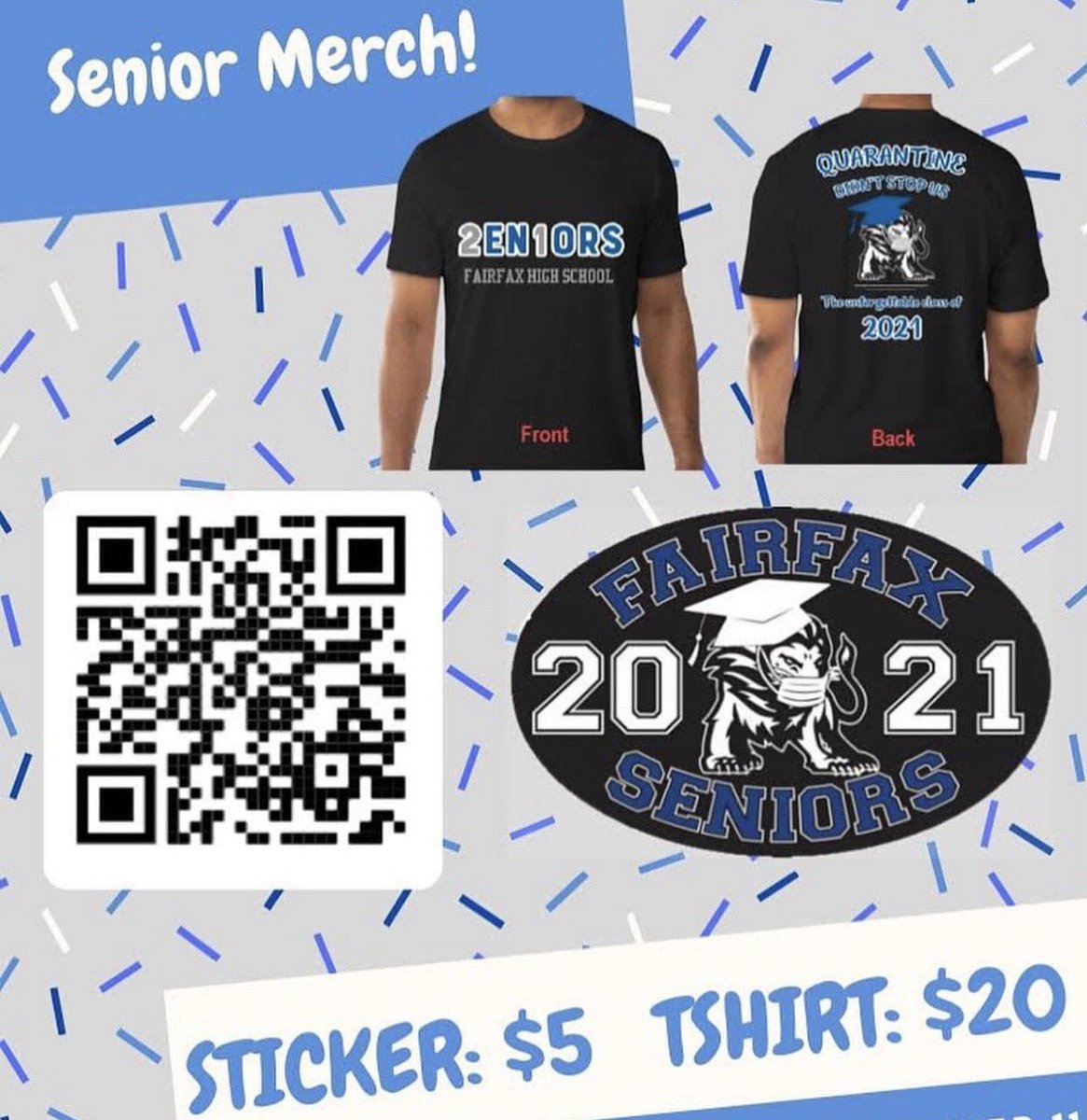 Please support the Fairfax High School Class of 2021 by participating in their merchandise fundraiser. The deadline to order is January 22nd!expobranders.commonsku.com/shop/db0518fd-…   
<a href="/drphyllpajardo/">Phyllis Pajardo</a> <a href="/LenartPrincipal/">PrincipalLenart</a> <a href="/CityofFairfaxVA/">City of Fairfax, VA</a> <a href="/FairfaxSchools/">City of Fairfax Schools</a> <a href="/JMillerFxVA/">Janice Miller</a>
