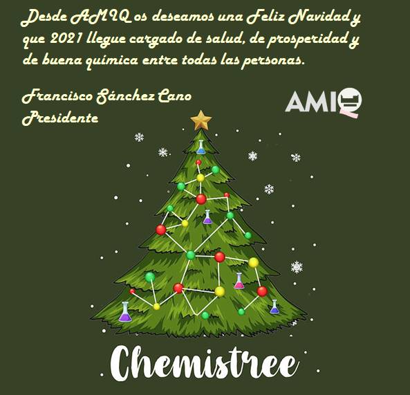 AMIQGreenChem's tweet photo. Desde AMIQ les deseamos Feliz Navidad y Próspero Año Nuevo https://t.co/bXM8b9EBIu