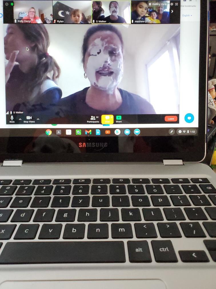 teamwalkcalypso's tweet photo. My reading rockstars! For each question they answered correctly I had a plate of whipped cream to the face. Needless to say they paid attention! This class rocks! Ally had way too much fun assisting them. #basdignite @basdjacksilva @CalypsoPTC https://t.co/yMbSTQuEpt