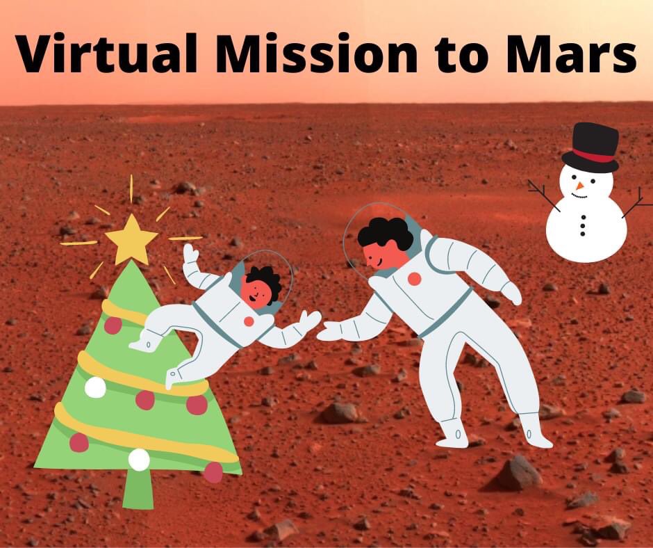 Give the gift of an #experience this year! Only $10/person, minimum of 4 "astronauts" needed to successfully complete the #mission. Call us at 716-434-3196 or visit clclockport.org/virtual-missio…

#mars #virtual #virtuallearning #stem #science #astronomy #astrophysics #space #christmas