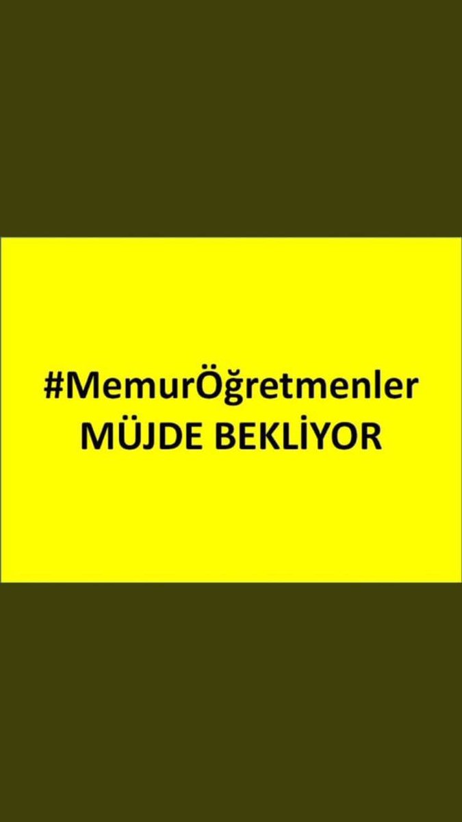 MemurlarO's tweet photo. 14 #ÖğretmenlikMezunuMemurEÖH
@ziyaselcuk https://t.co/gXT1Hl3eQ9