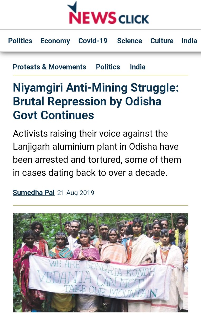Now Vedanta is an infamous metals and mining MNC primarily owned by Anil Agarwal, who made his money by taking over government-owned enterprises.Infamous for violating environmental regulations and human rights. In Odhisa, Chattisgarh, Tamil Nadu, Zambia..