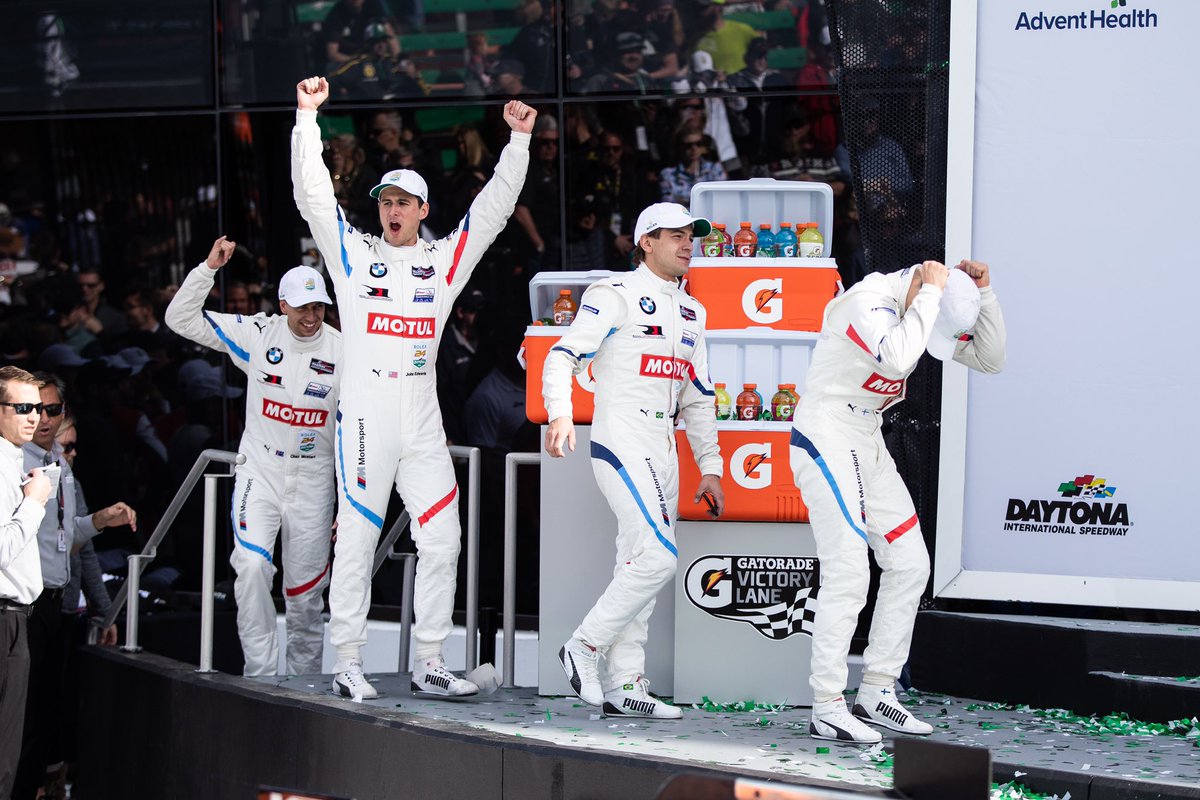 It won’t be long now.

📅 January 30-31, 2021
📍 <a href="/DAYTONA/">Daytona International Speedway</a> 

#MondayMotivation #BMW #Rolex24 #Champions #BMWM8 #BMWTeamRLL