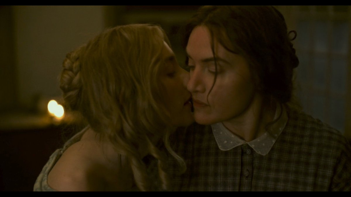 A scientist in  #Ammonite states, "My father would turn in grave if he saw I had gone to bed without cleaning his tools." A woman's kiss pulls her from the washing.Audre Lorde wrote: “The master’s tools will never dismantle the master’s house.” Will these women find new tools?