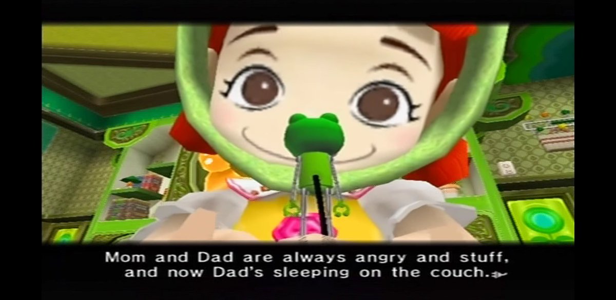 Chibi Robo is a cute platforming adventure game but it touches on some VERY HEAVY themes!