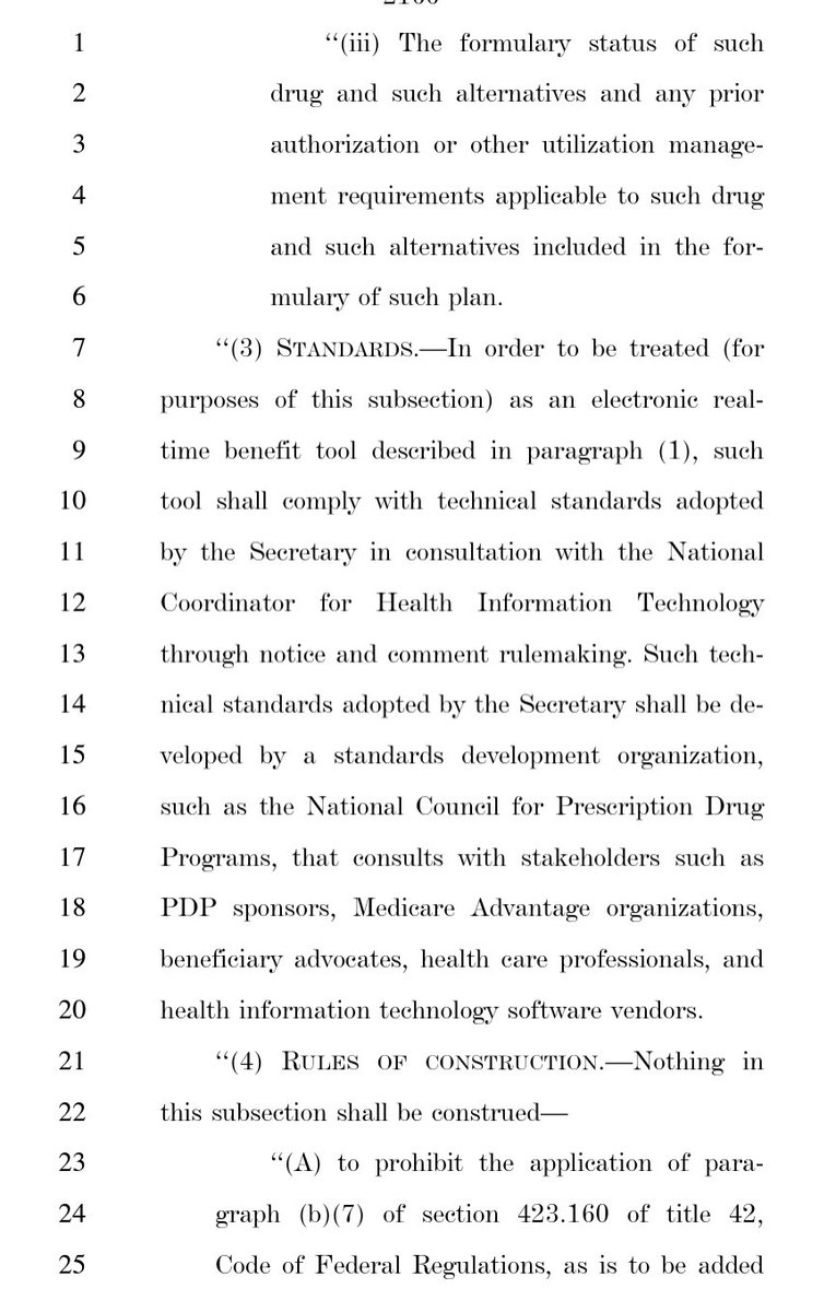 And, a piece on real time benefit checks! Basically adding standards for these tools—which can help reduce out of pocket costs—and embeds RTBC as a requirement in MIPS.